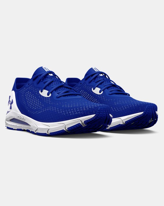 Men's UA HOVR™ Sonic 5 Team Running Shoes, Blue, pdpMainDesktop image number 3